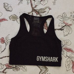 Mesh-lined Crop Top